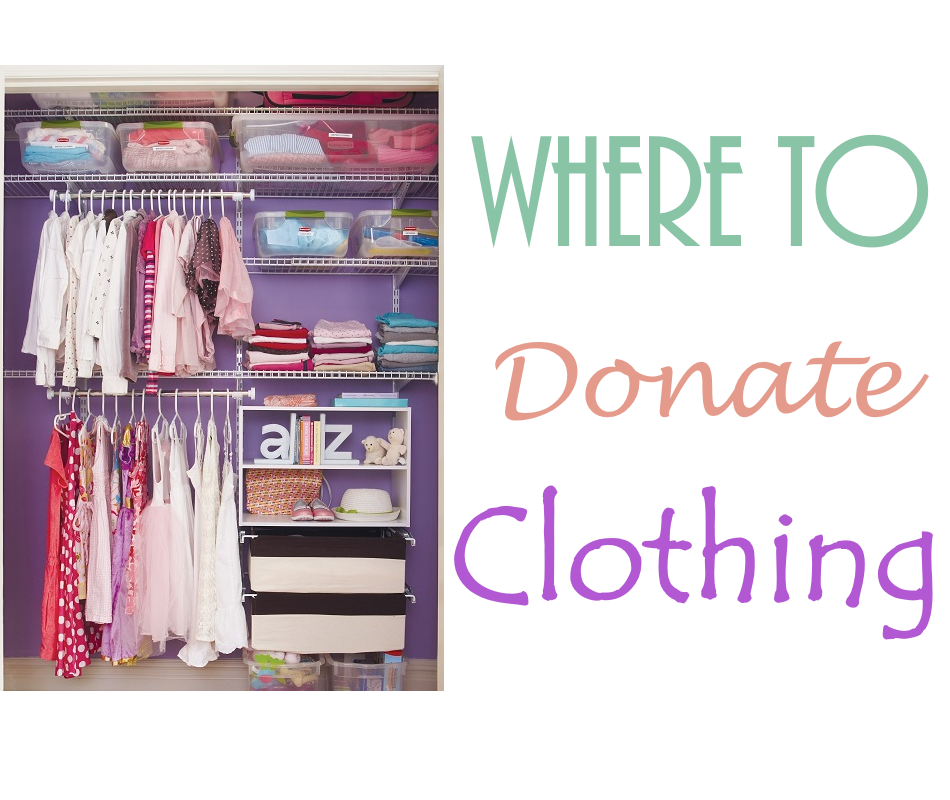 Where to Donate Clothing